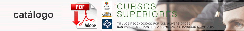 Cat&aacute;logo cursos superiores